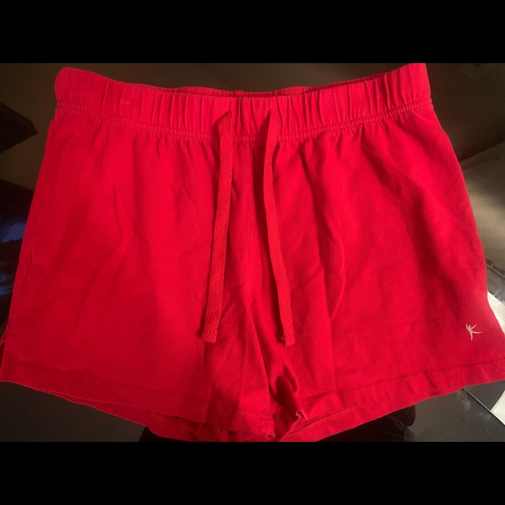 Red Lounge Shorts